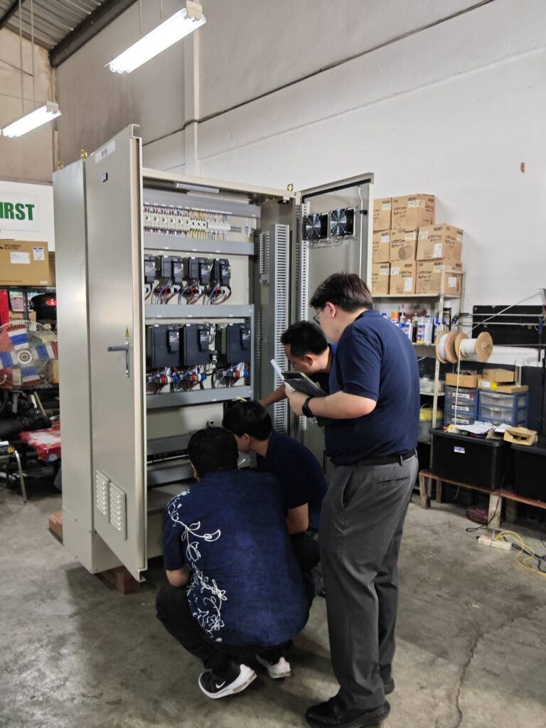 Power Distribution Panel Inspection by Electrical Engineers