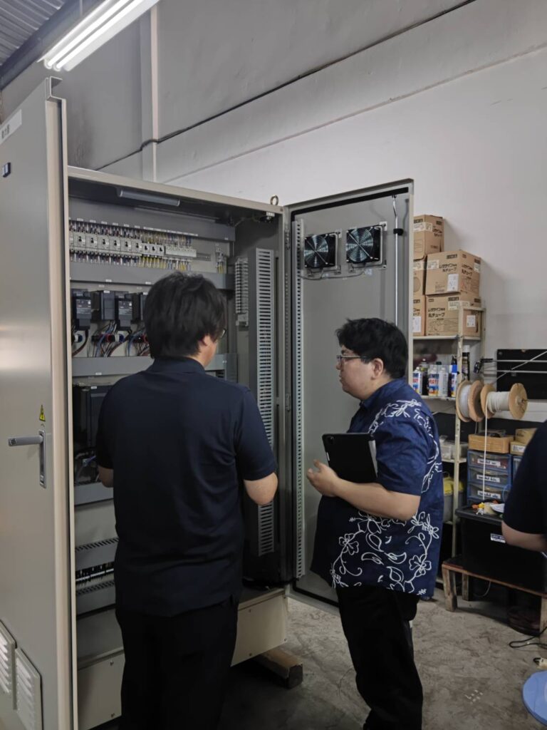 Control Panel Inspection for Kirishima Project by M.actes Thailand